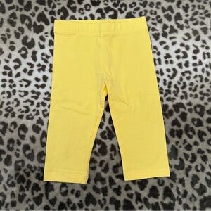 NWOT Carter’s Basic Legging in Yellow Size 3T Toddler Girls